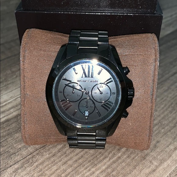 Michael Kors black unisex watch - Picture 4 of 7
